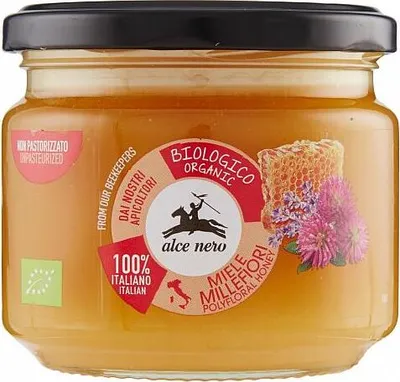 Immagine prodotto di Miele di fiori selvatici 300 g - Alce Nero