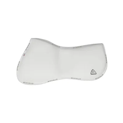 Produktbild von Acavallo Memory Foam Half Pad And Rear Riser, Farbe:White, Größe:2