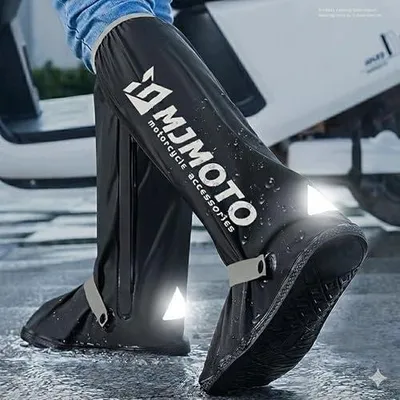 Zdjęcie produktu dla Pokrowce na buty motocyklowe wodoodporne antypoślizgowe uniwersalne