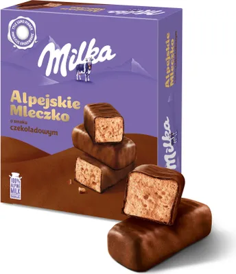 Zdjęcie produktu dla Mleczna czekolada Milka z alpejskiego mleka 330g