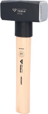 Image de Brilliant Tools Marteau avec manche en hickory, 2000 g