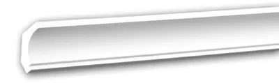 Produktbild von PROFHOME 150157 Eckleiste aus Polyurethan Deckenleiste Stuckleiste 2 m