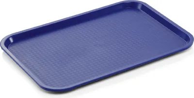 Produktbild von WAS Germany Gastro Tablett blau stapelbar 45,5 x 35,5 x 2 cm Serviertablett Polypropylen