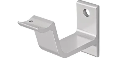 Obrázek produktu pro Podpěra zábradlí 3553 Alu.silverf.elox.curved support HERMETA
