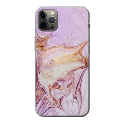 Produktbild von MuchoWow® Handyhülle Schutzhülle Hülle für iPhone 13 Pro Max Marmor - Farbe - Abstrakt Silikon Softcase Handy Hülle - Mobiltelefon
