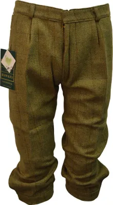 Produktbild von Walker and Hawkes Herren Tweed Kniebundhose Derby Oakridge – Shooting Plus Twos – Light Sage 34
