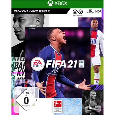 Produktbild von Electronic Arts FIFA 21, Xbox One, Multiplayer-Modus, E (Jeder), Physische Medien