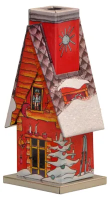 Produktbild von KNOX - Räucherhaus Metall Lichterhütte - Größe ca. 11,5cm, für Räucherkerzen Größe M (Standard) - 203020