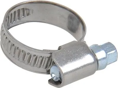 Productafbeelding van Hadiclamper, geschikt voor slangen met een diameter van 11-22 mm. Materiaal: roestvast staal AISI 316