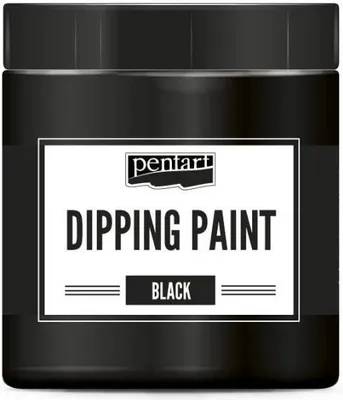 Immagine prodotto di PENTART - Vernice ad immersione nera lucida - Vernice ad immersione 250 ml