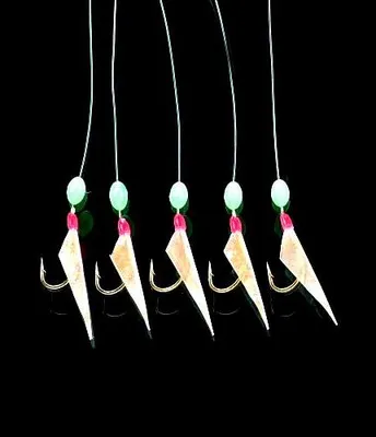 Produktbild von Dega Heringsvorfach Perle Fischhaut 5 Haken