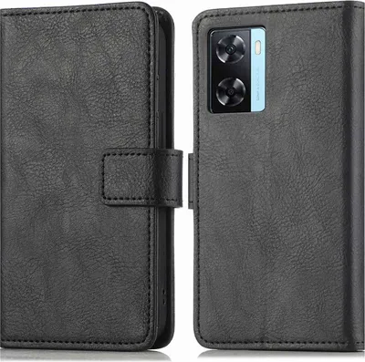 Zdjęcie produktu dla imoshion Luxe Bookcase dla Oppo A57(s) - Czarny