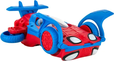 Produktbild von Jazwares SNF0080 - Spidey und seine Super-Freunde - Fahrzeug - Flip & Jet