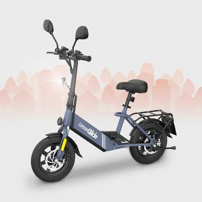 Productafbeelding van Elektrische stadsfiets URBANGLIDE NOMAD 140, motor 600W, banden 14 inch, actieradius 40 km, LCD-scherm