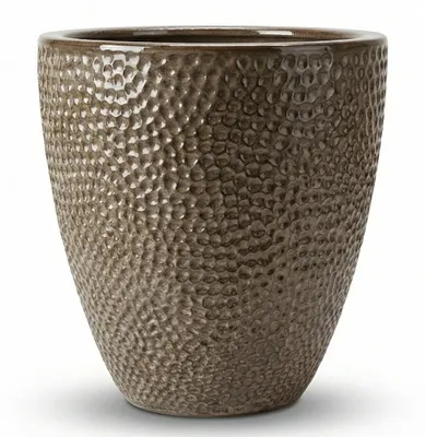 Zdjęcie produktu dla Doniczka ceramiczna Provencelia CIGALINE Piaskowy, Ø36 cm x H40 cm, mrozoodporna
