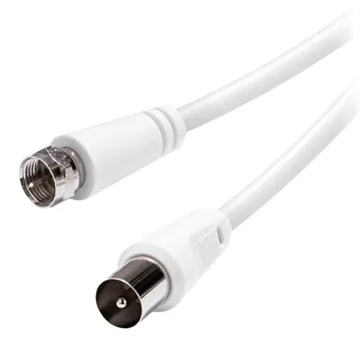 Produktbild von Koaxial-Satellitenkabel Typ F Stecker auf Buchse