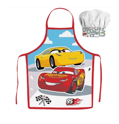 Immagine prodotto di Grembiule per bambini con cappuccio Disney Cars