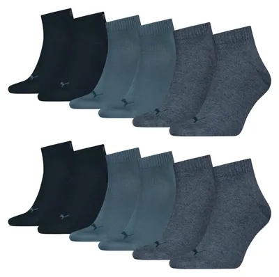 Produktbild von 6 Paar PUMA Uni Quarter Socken