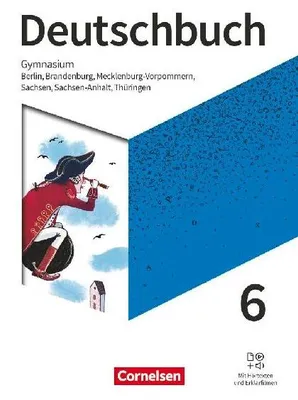 Produktbild von Deutschbuch Gymnasium 6. Schuljahr - Berlin, Brandenburg, Mecklenburg-Vorpommern, Sachsen, Sachsen-Anhalt und Thüringen - Schülerbuch
