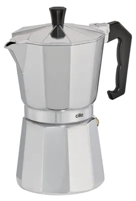 Productafbeelding van Cilio koffiepers, aluminium, voor 6 kopjes