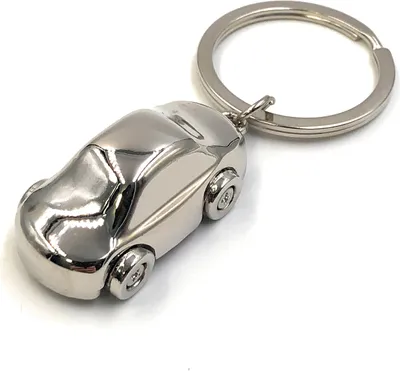 Zdjęcie produktu dla Onwomania Brelok do kluczy Samochód Samochód Van Station Wagon Srebrny metalowy brelok Charm