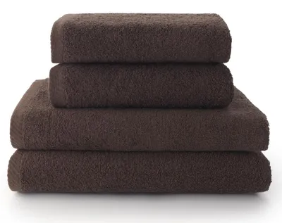 Immagine prodotto di Omgoods - Set di asciugamani composto da 2 asciugamani e 2 asciugamani da bagno, 100% cotone