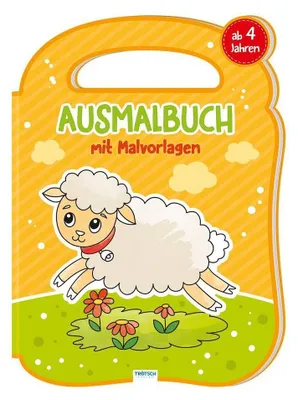 Produktbild von Trötsch Ausmalbuch ab 4 Jahren
