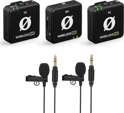 Produktbild von Rode Wireless ME Dual Mikrofon-System mit 2x Lavalier GO