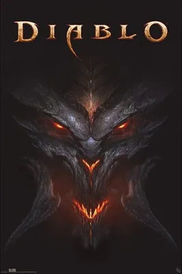 Produktbild von DIABLO - Poster Maxi 91cmx51cm - Diablo