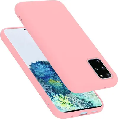 Image de Cadorabo Housse pour Samsung Galaxy S20 PLUS Housse en rose Housse pour portable Case Cover TPU Etui