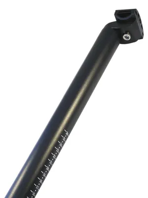 Produktbild von Fahrrad Sattelstütze SIMPLEX 33,9mm Länge 580mm Faltrad schwarz