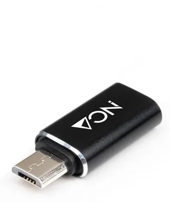 Imagen del producto de Nanocable Adaptador Micro USB/M a USB-C/H Aluminio