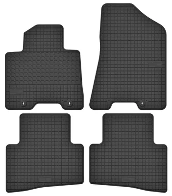 Produktbild von Gummimatten Fußmatten Schwarz für Kia Sportage IV 2015-2021 Set 4-tlg
