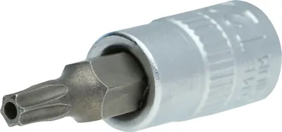 Produktbild von Brilliant Tools 1/4 TX-Bit-Stecknuss, mit Stirnlochbohrung, TB20