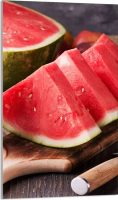 Produktbild von Glasschneidebrett 30x52 Wassermelone