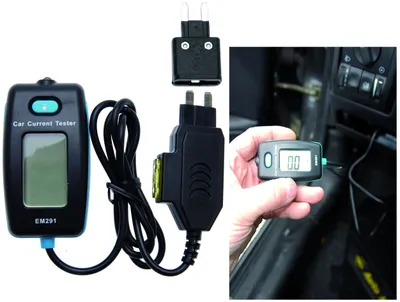 Produktbild von BGS 63520 Digitales Amperemeter für Sicherungskontakt