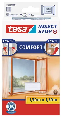 Obrázek produktu pro TESA Insect Stop Comfort, 1300 x 10 x 1300 mm, 141 g, Bílá, 454 g