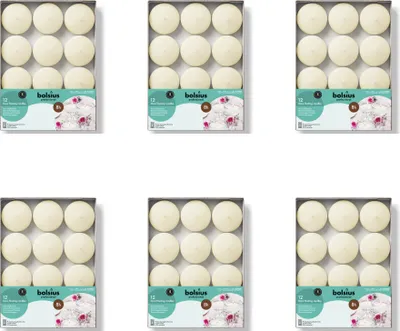 Zdjęcie produktu dla Bolsius - Świece pływające Maxi - Ø7,7 cm - 12 sztuk w opakowaniu - Ivory - Value pack - 72 sztuki - 6 opakowań