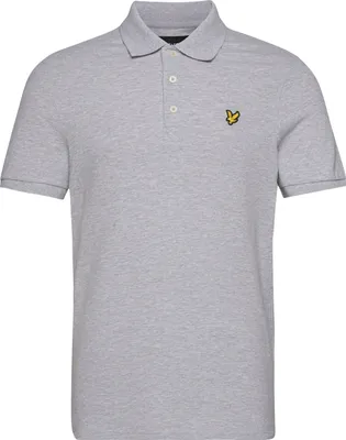Produktbild von Lyle & Scott Plain Polo Shirt  Grau - Große XXL