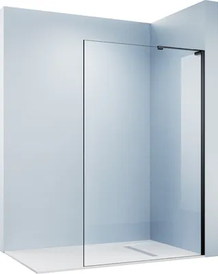 Immagine prodotto di SONNI 100x200cm cabina doccia, nero, cabine doccia, divisorio doccia, vetro NANO, telaio in alluminio ESG telaio in alluminio