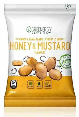 Produktbild von Honig-Senf-Bohnenchips 60g Greenergy