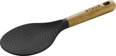 Obrázok produktu pre Lyžica na ryžu Staub, 22 cm, čierna, silikónová 40503-110-0