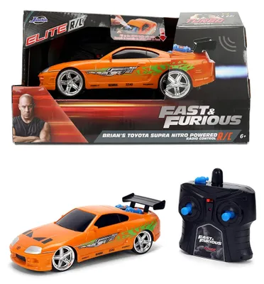 Zdjęcie produktu dla Fast & Furious Jada auto RC Nitro Toyota Supra 1995 1:24 zdalnie sterowane