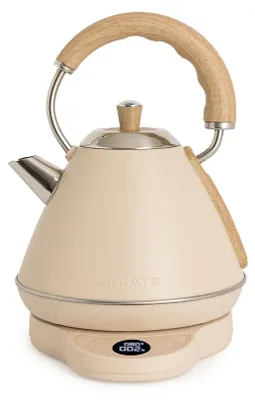 Produktbild von KETTLE RETRO PRO - Elektrischer Wasserkocher 1 L mit Temperaturkontrolle