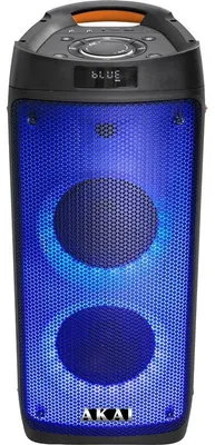 Obrázek produktu pro Akai PARTYBOX810, 2-way, 50 W, 60 - 16000 Hz, 3 ohm, 68 dB, Kabelový a bezdrátový