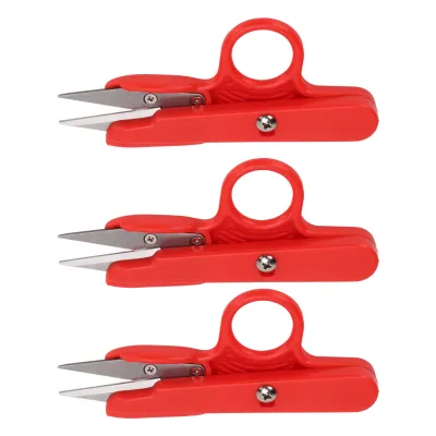 Produktbild von 3-teiliges Set Fadenschneider aus Edelstahl, glatt, leicht zu schneiden, kleine Stoffschere, Nähzubehör