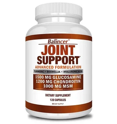 Produktbild von Joint Support (120 Kapseln) Nahrungsergänzungsmittel, Gelenk, Knochen, Muskeln, Kniegelenk, Gelenkgesundheit