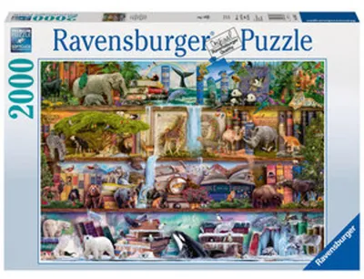 Obrázok produktu pre Ravensburger Großartige Tierwelt, 2000 kusov, Flóra a fauna, 14 rok / roky