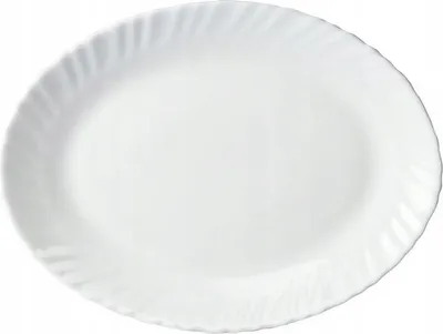 Obrázok produktu pre Porcelánový tanier oválny biely 25 cm Bianco