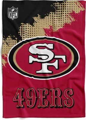 Produktbild von San Francisco 49ers NFL Flanell Decke /Throw "CORNER" 150 x 200 cm